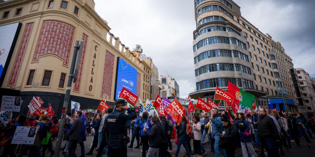 Manifestación del sector de la Administración de Justicia