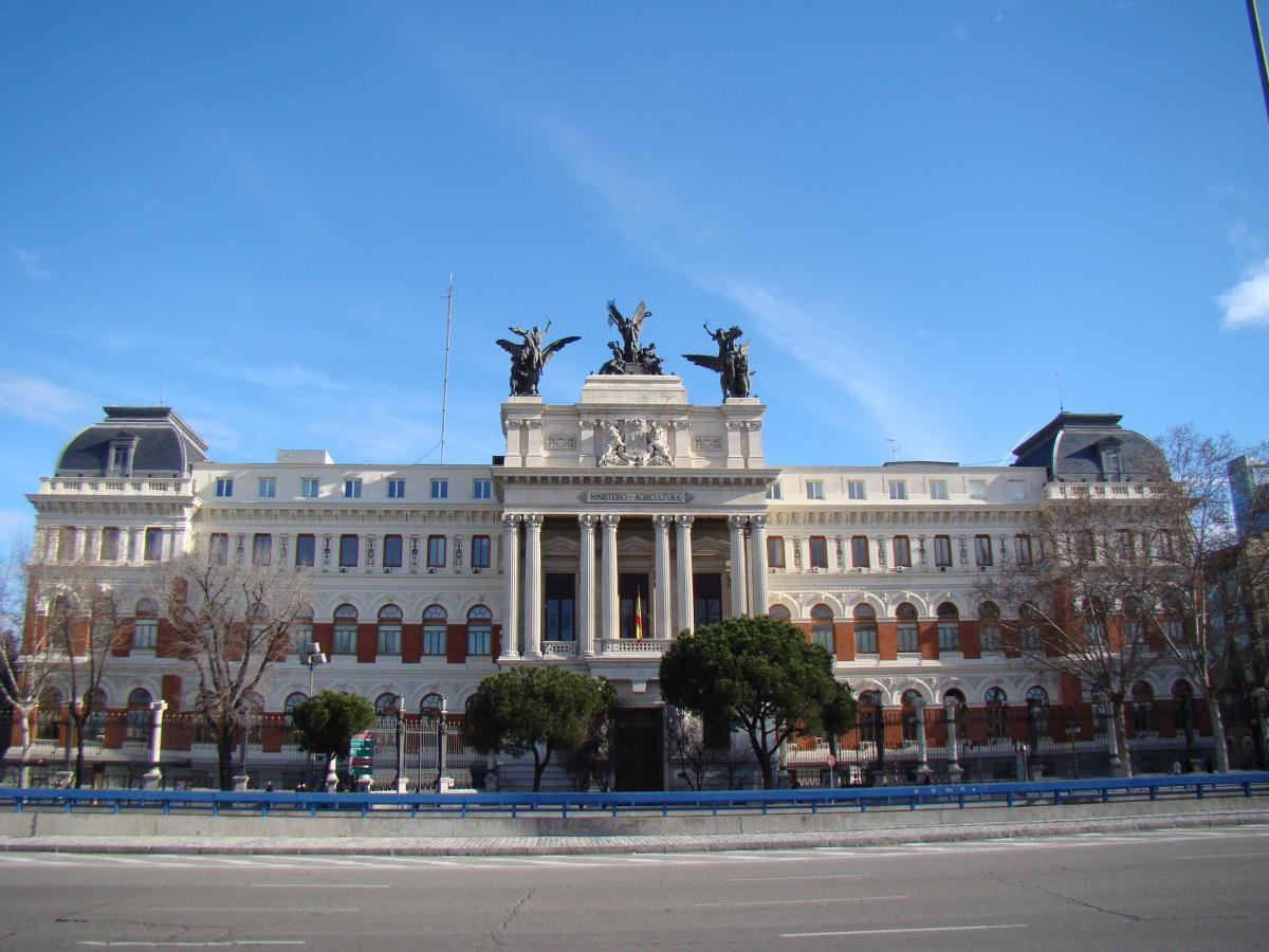 Ministerio de Agricultura en Madrid