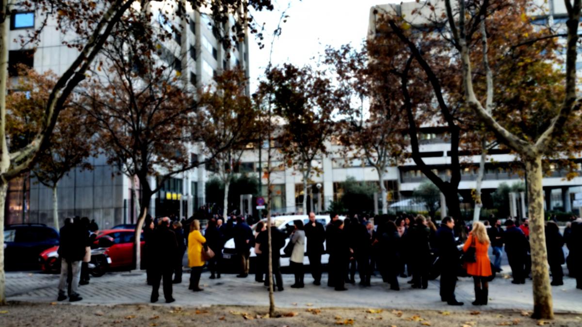 Exteriores del Ministerio en el complejo Cuzco.