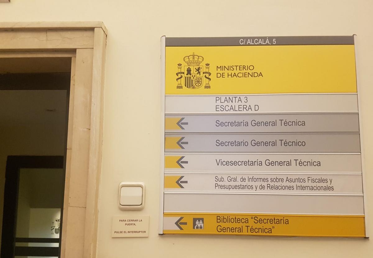 Ministerio de Hacienda.