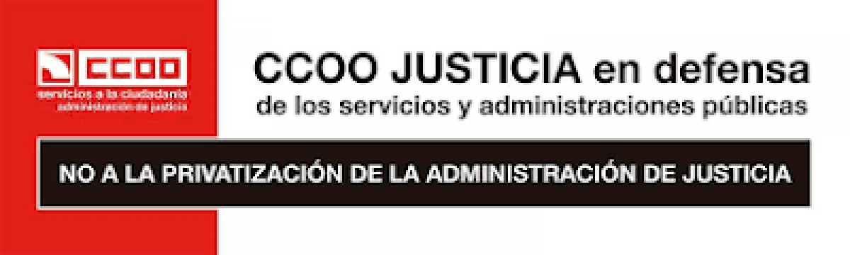 No a la privatización de la Administración de Justicia