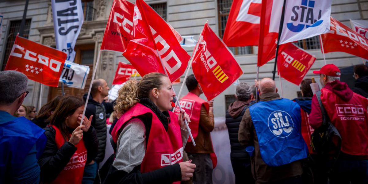 Manifestación del sector de la Administración de Justicia