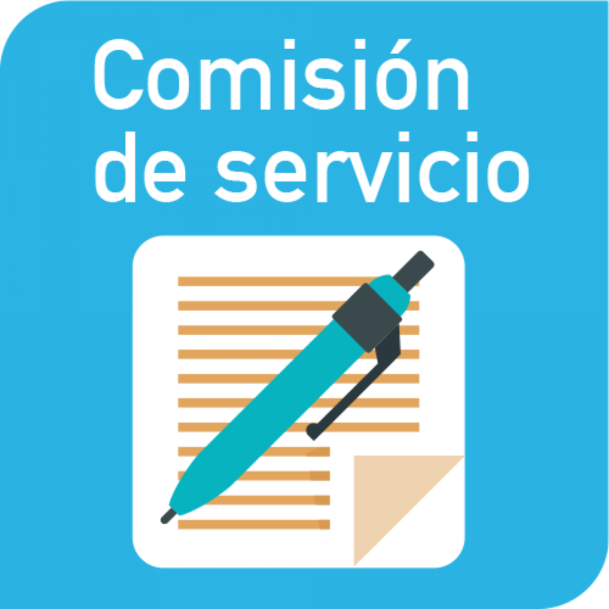 Comisión de servicios