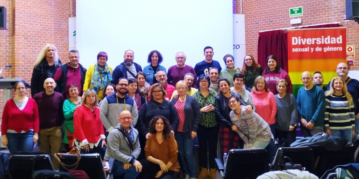 Los participantes en el II Encuentro FSC-CCOO Diversidad Sexual y de Género en la Acción Sindical
