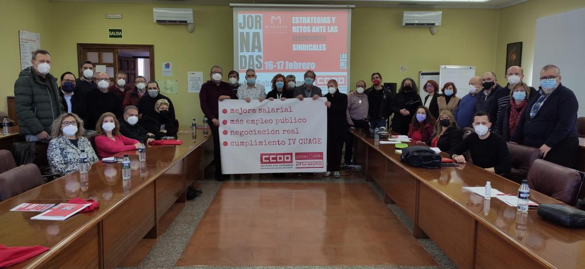 Jornadas 16-17 febrero 2022: "Estrategias y retos ante las elecciones sindicales".