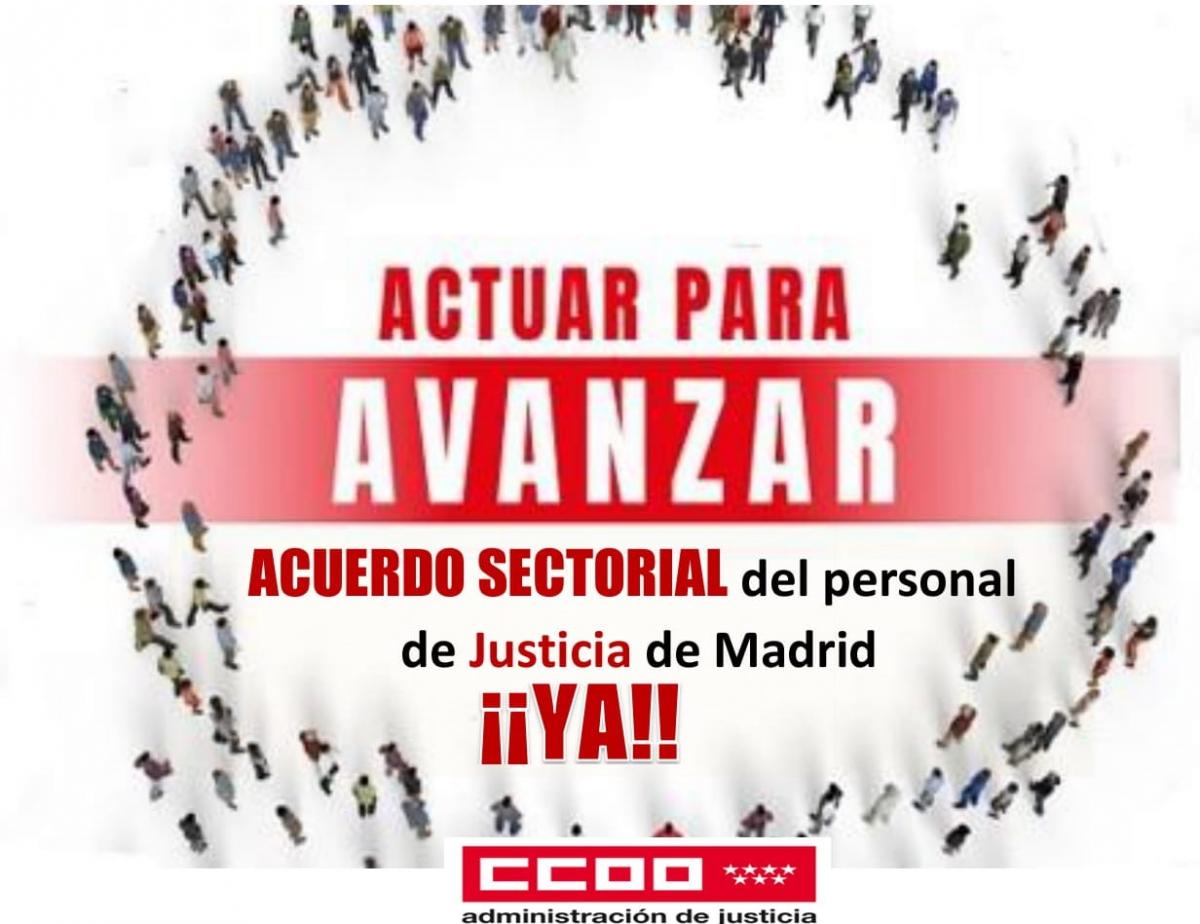 Acuerdo Sectorial del Personal de Justicia de Madrid ¡Ya!