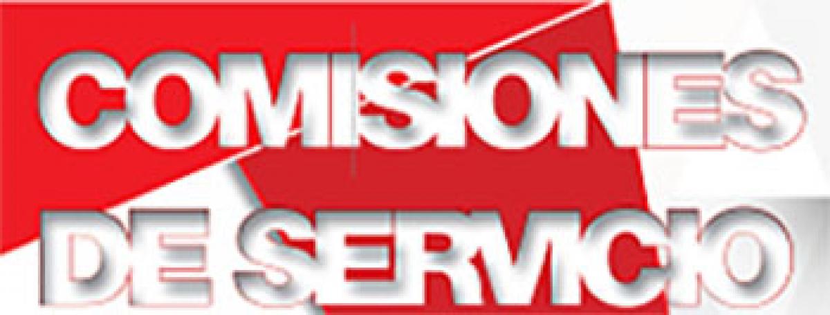 Comisiones de servicio