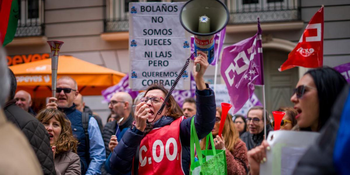 Manifestación del sector de la Administración de Justicia