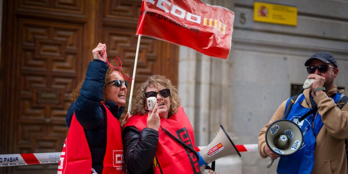 Manifestación del sector de la Administración de Justicia