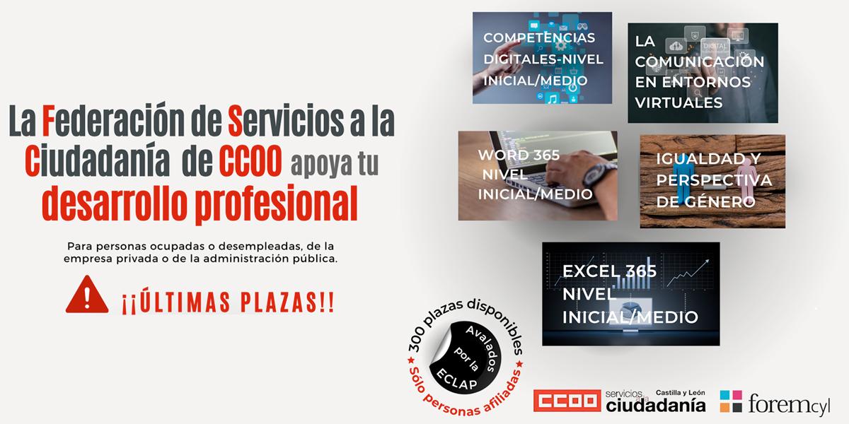 Cursos para la afiliación en colaboración con Forem Castilla y León