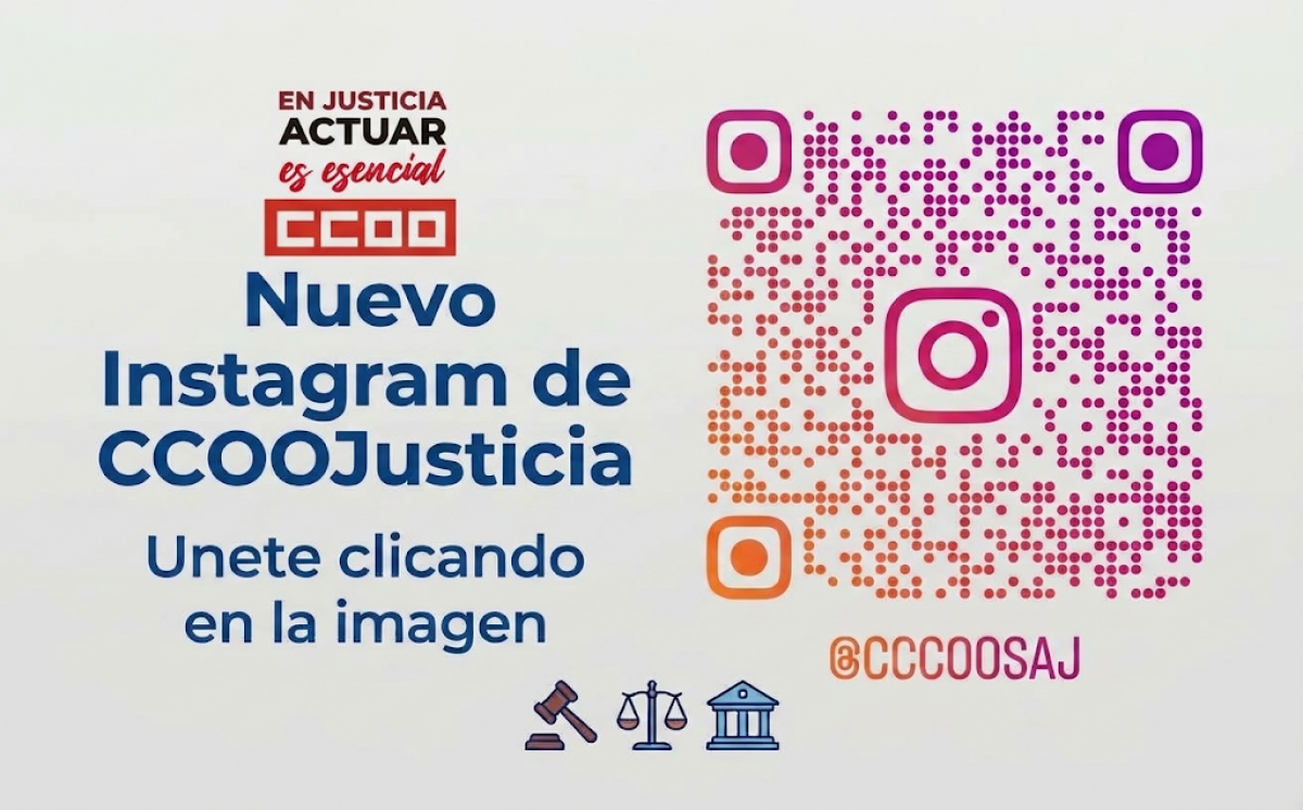 CCOO JUSTICIA en Instagram