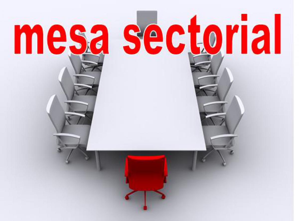 mesa sectorial