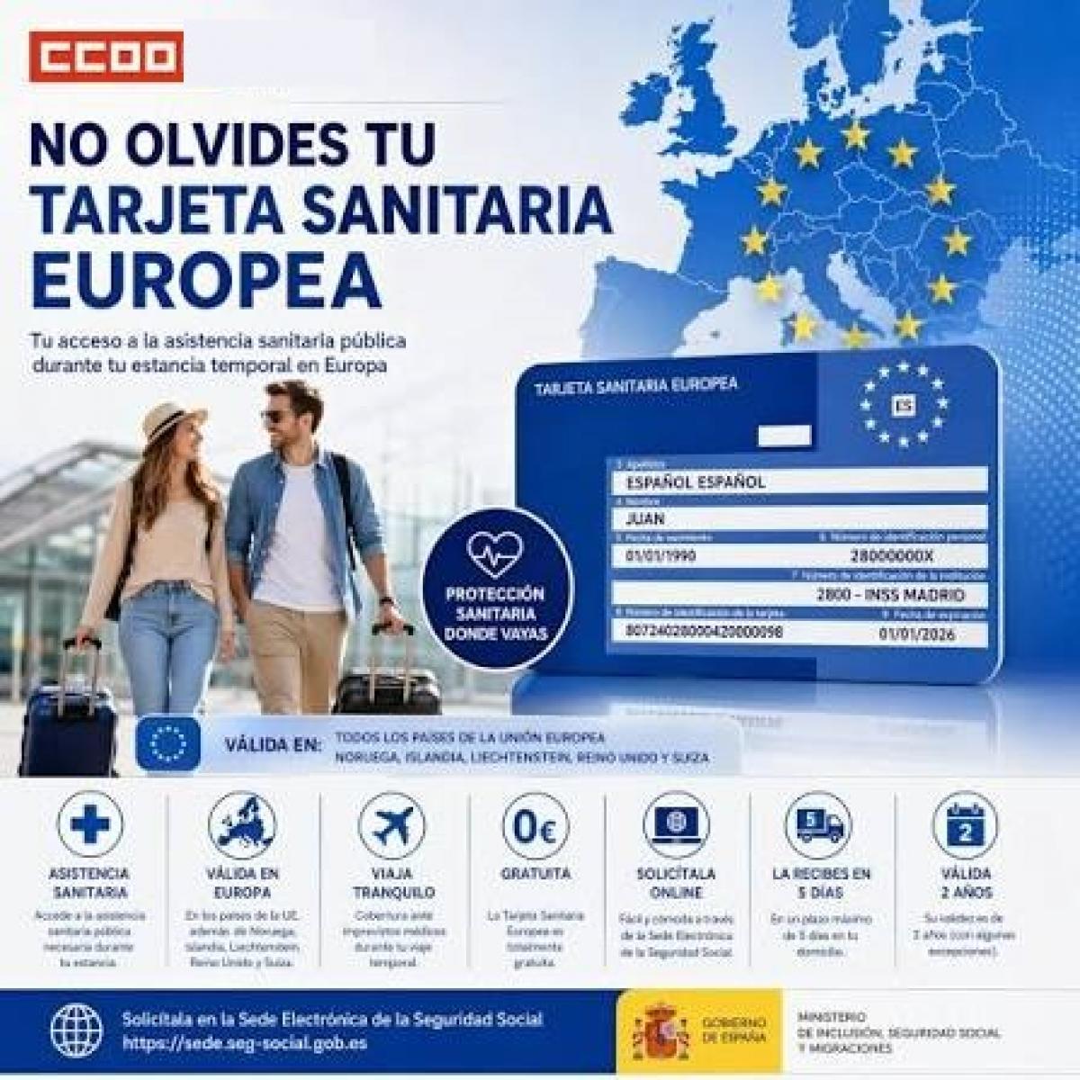 Tarjeta Sanitaria Europea