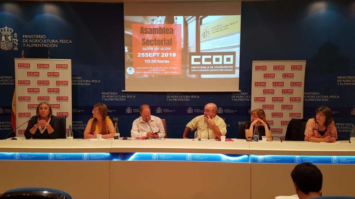 Asamblea Sectorial 25 septiembre 2019