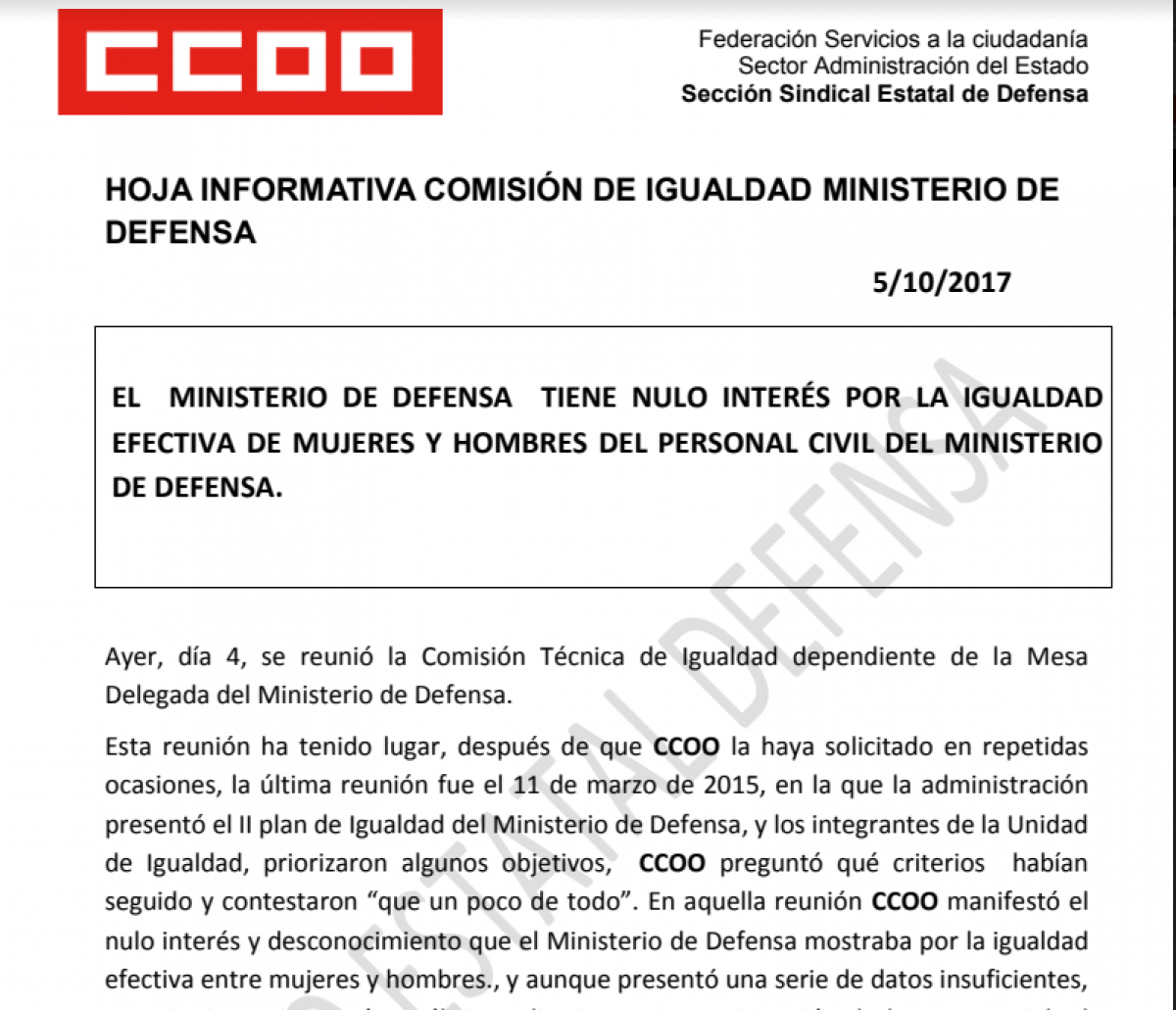 Comisión de Igualdad