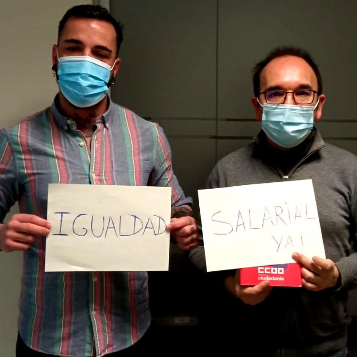 22 Febrero día de la Igualdad Salarial.