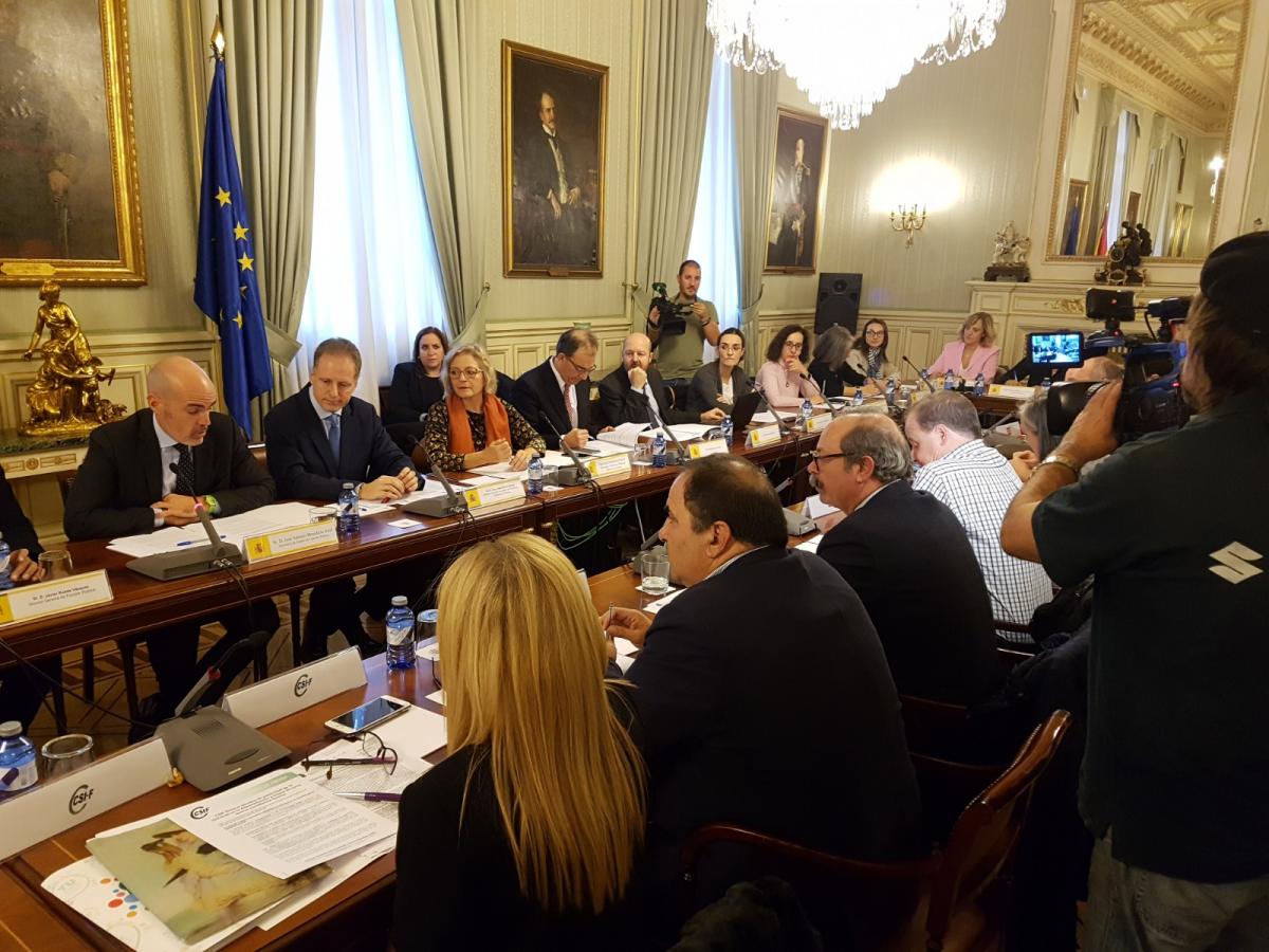 MESA GENERAL DE NEGOCIACIÓN DE LA AGE de 28 de oct 2018