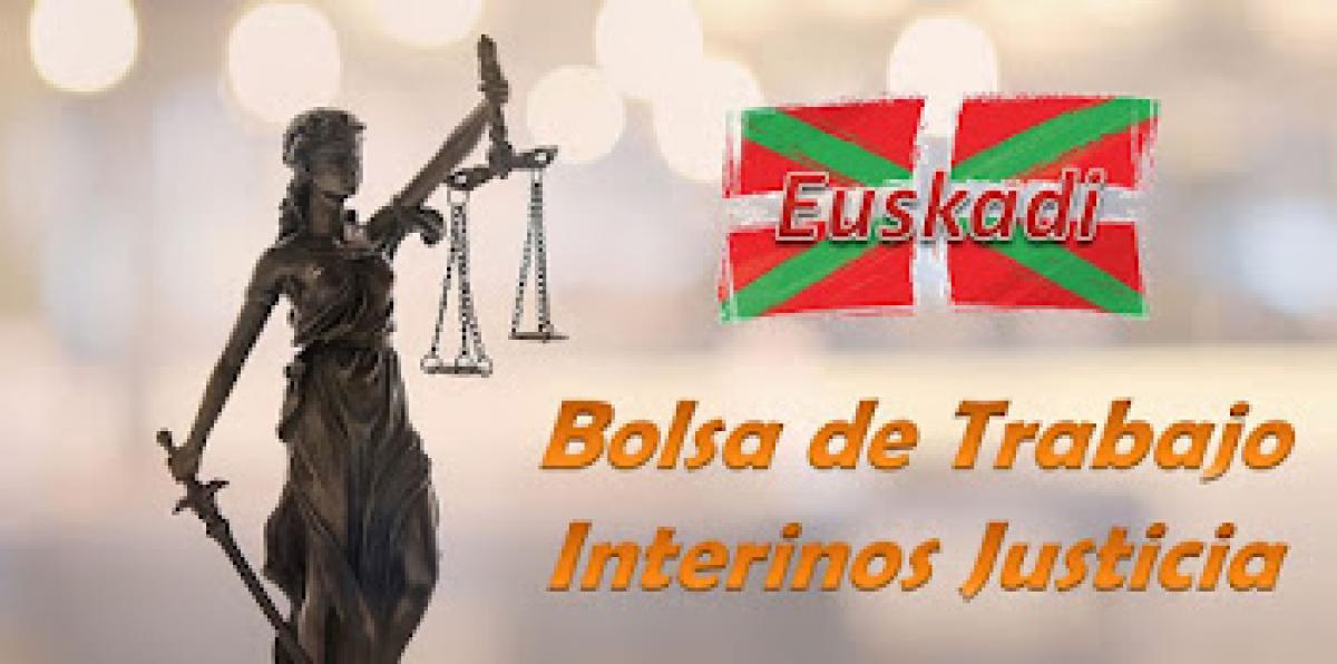 Bolsa de Trabajo Justicia Euskadi