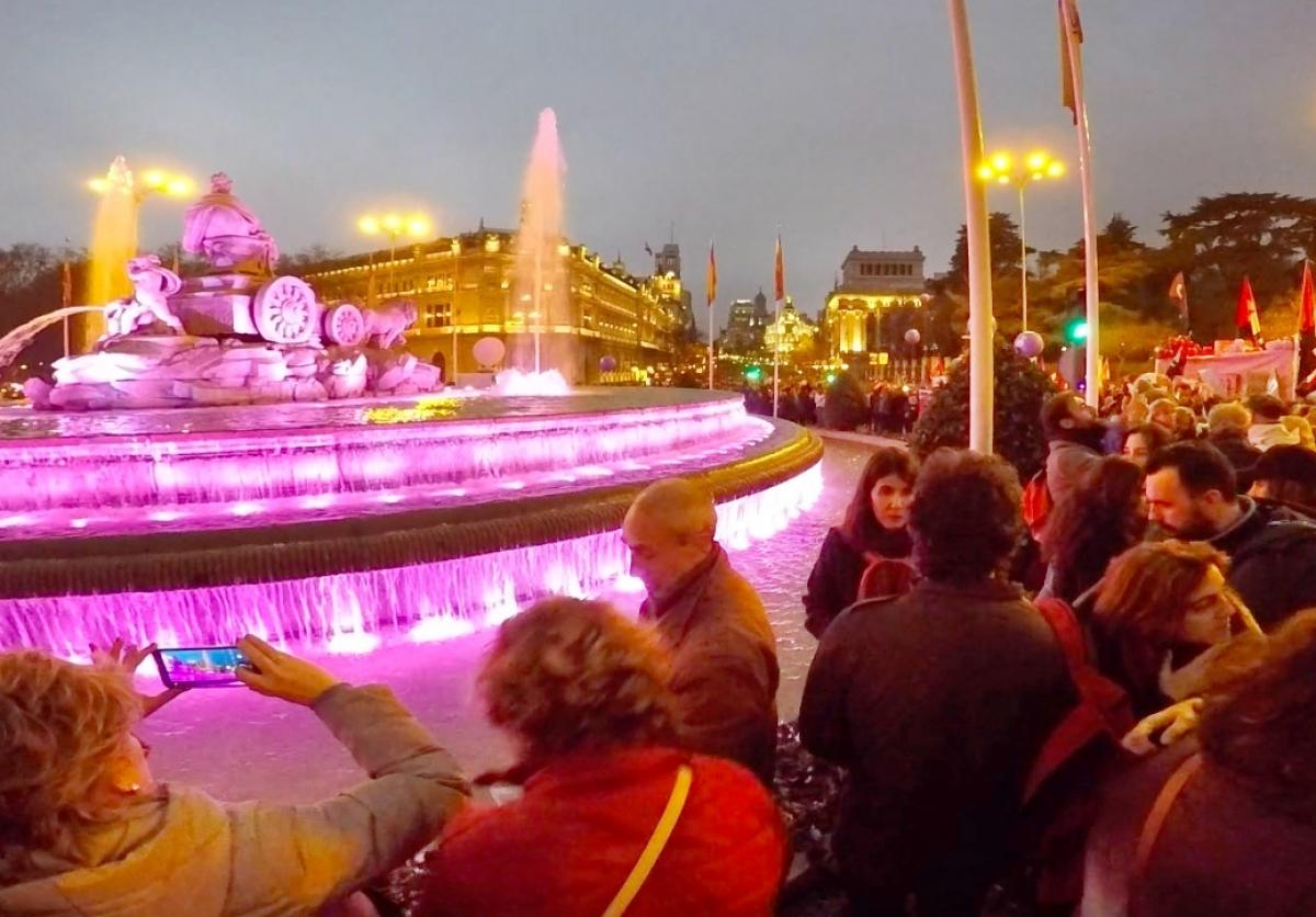 Manifestación de Madrid del 8M 2018