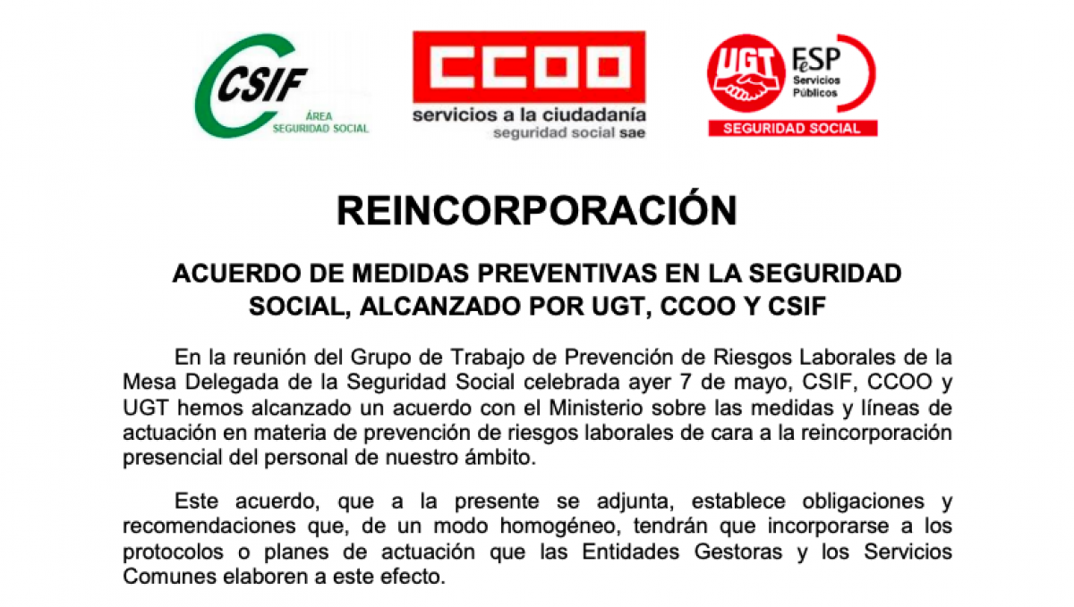 Reincorporación