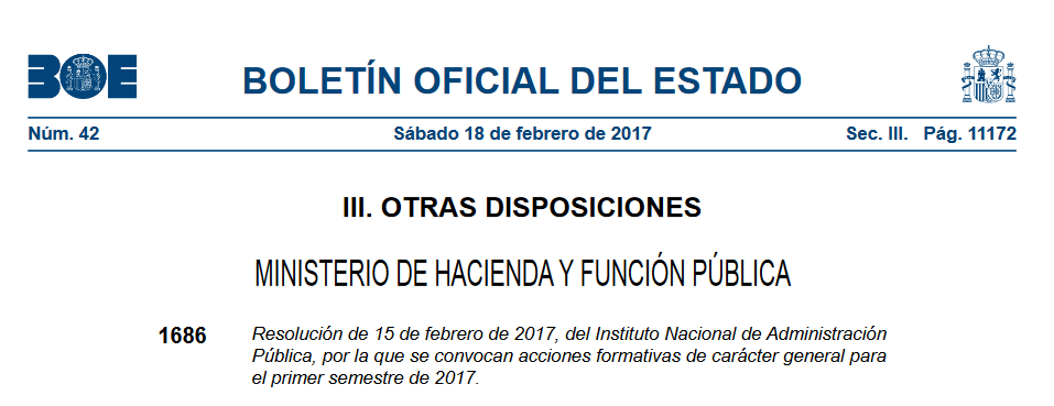 BOE 18 febrero 2017 1686