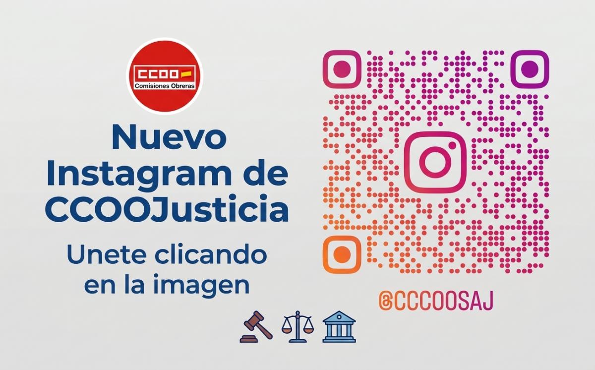 CCOO JUSTICIA en Instagram