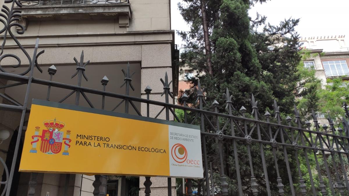 Sede del Ministerio para la Transición Ecológica en Madrid