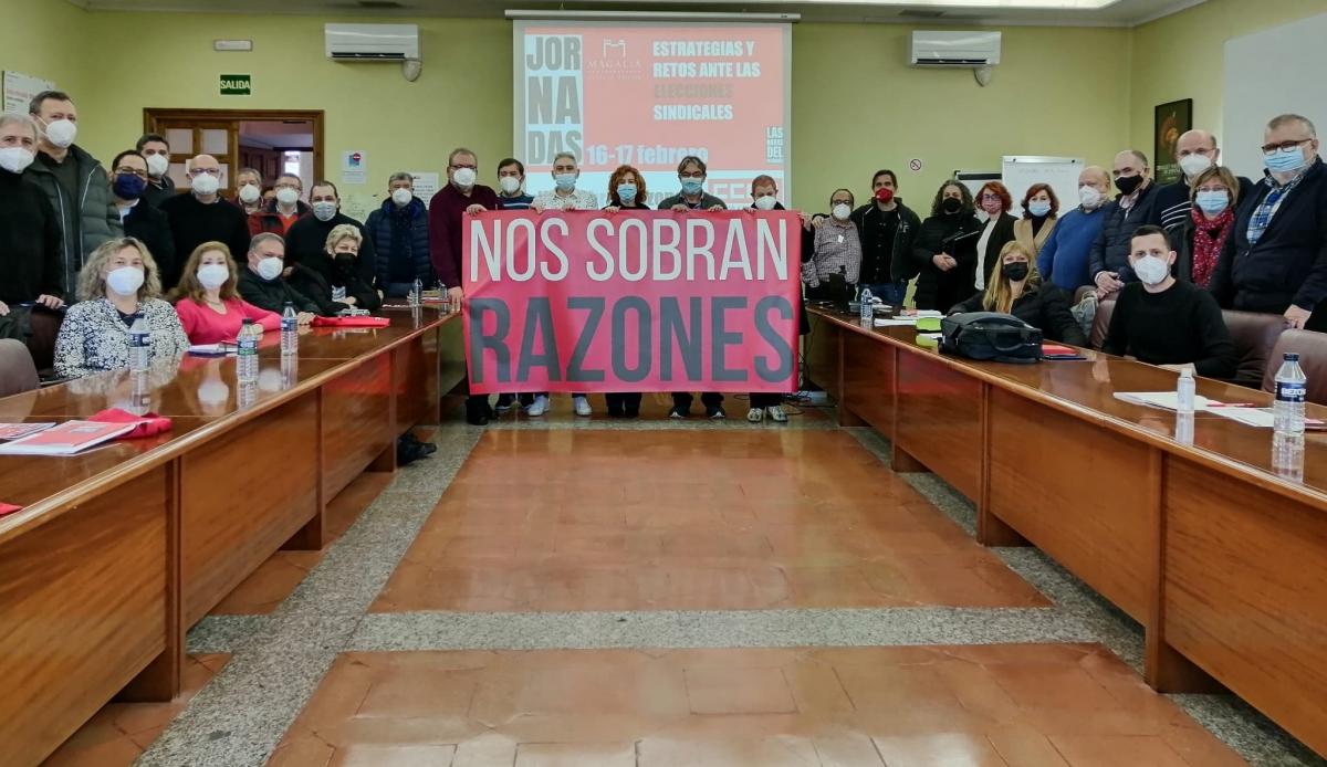 Jornadas 16-17 febrero 2022: "Estrategias y retos ante las elecciones sindicales".