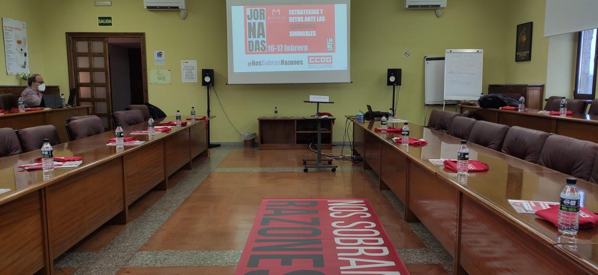 Jornadas 16-17 febrero "Estrategias y retos ante las elecciones sindicales"