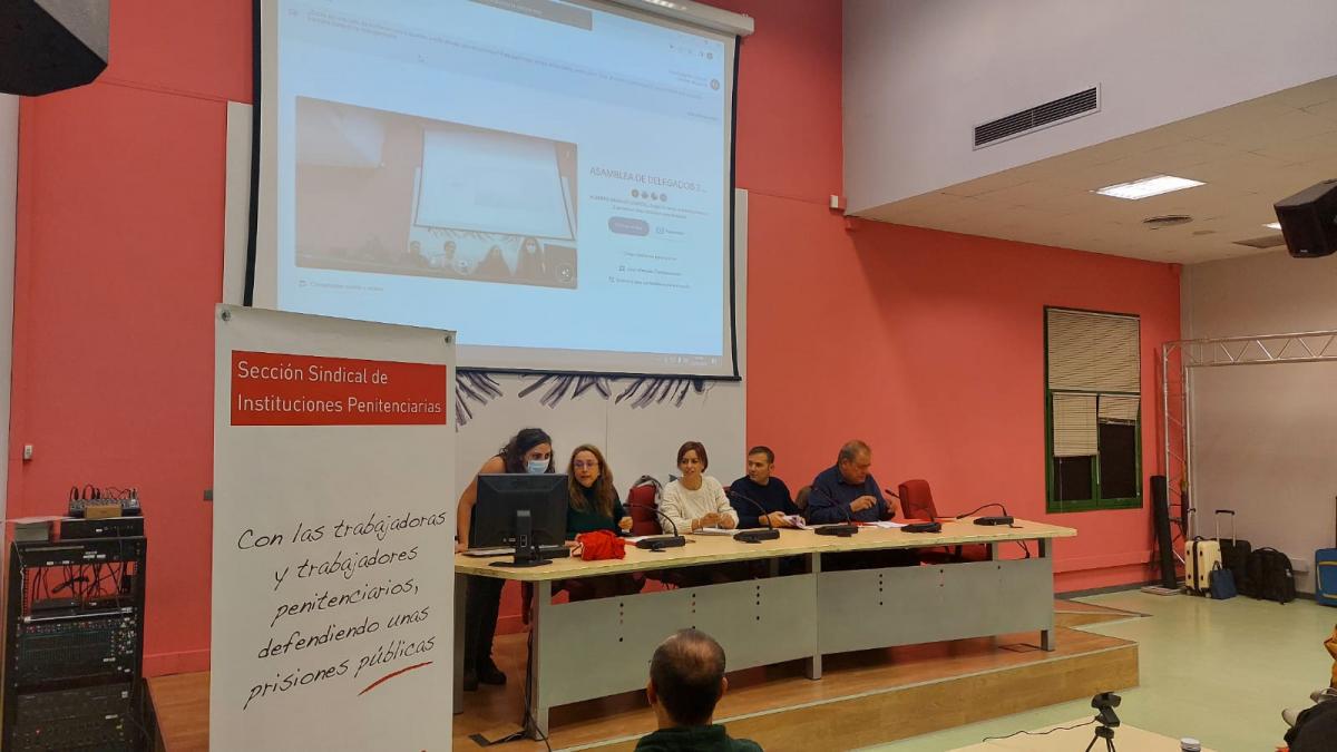 Asamblea de delegados y delegadas de CCOO en II.PP.